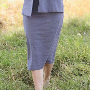 Blue Charleston Confidence Skirt